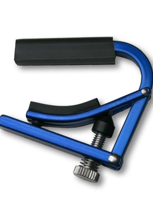 Shubb Lite Banjo Capo Radius Fretboard Blue
