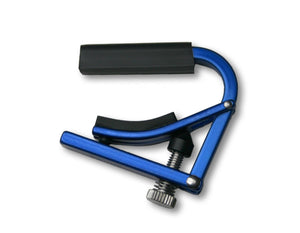 Shubb Lite Banjo Capo Radius Fretboard Blue
