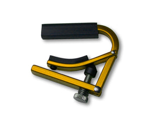Shubb Lite Banjo Capo Radius Fretboard Gold