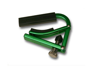 Shubb Lite Ukulele Capo Flat Fretboard Green