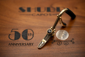 Shubb Steel-String Guitar Capo Engraved Pierre Bensusan