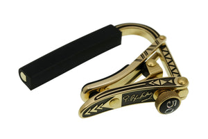 Shubb Steel-String Guitar Capo Engraved Pierre Bensusan
