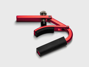 Shubb Lite Ukulele Capo Flat Fretboard Red