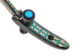 Shubb Nylon-String Guitar Capo Blue Diamond