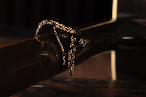 Shubb Steel-String Guitar Capo Engraved Black