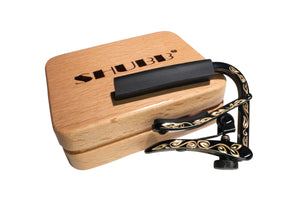 Shubb Nylon-String Guitar Capo Engraved Black