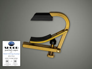 Shubb Partial Capo (Covers 3 Inside Strings)