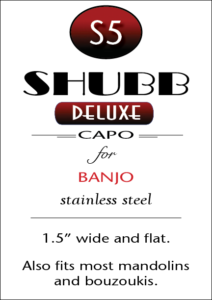 Stainless Steel Deluxe Banjo Capo 